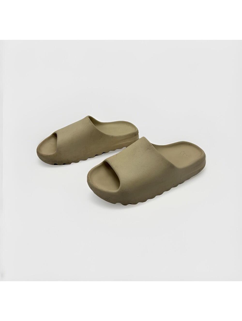 Adidas Yeezy Slide Bone Comfort Synthetic Slip On Men's Size 10 Sandals